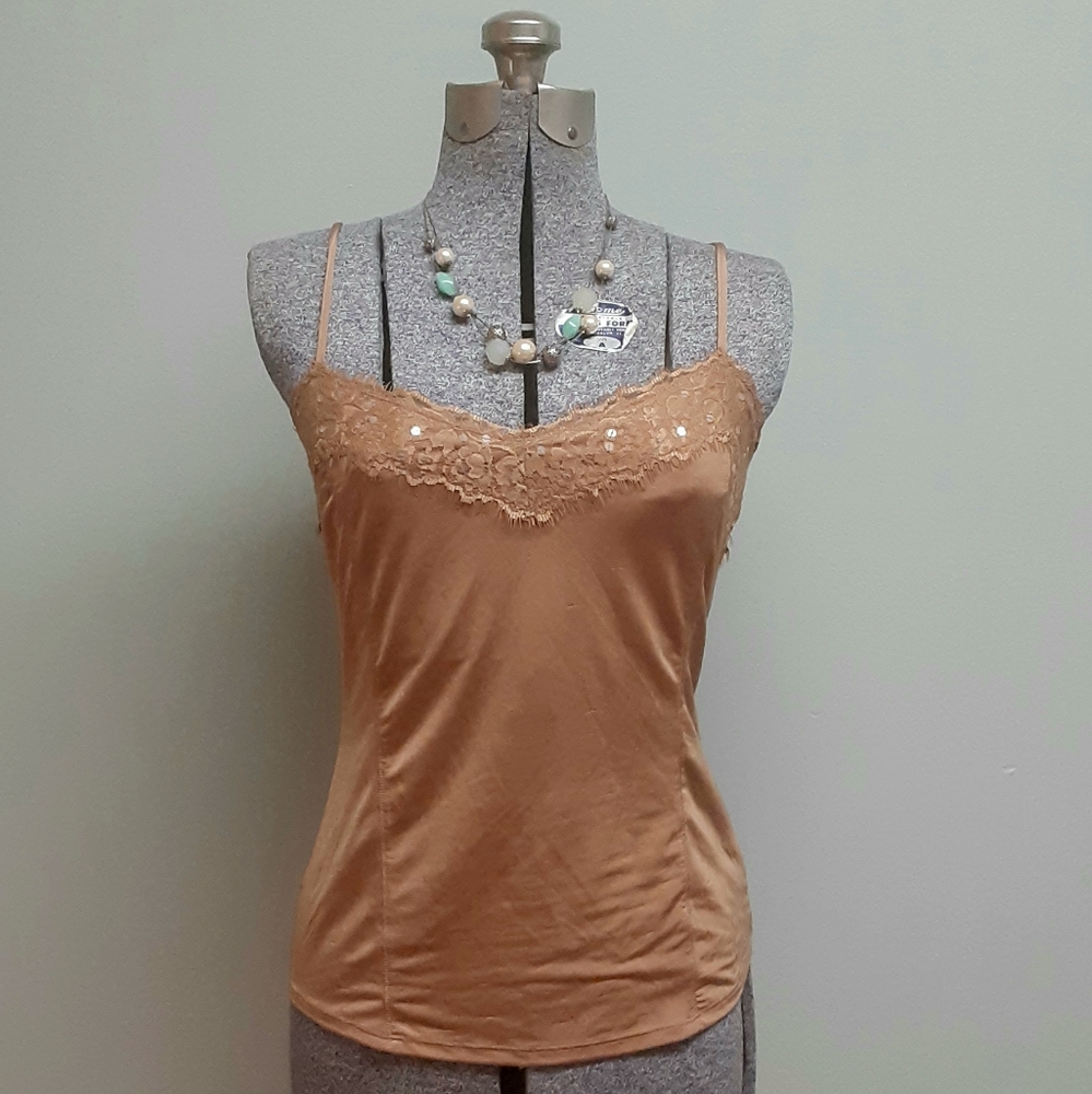 THE LIMITED 《Top Lace Gold Camisole》